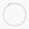Outlet Histoire d'Or Bracelet Mindie Argent Blanc