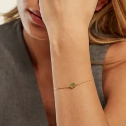 Histoire d'Or Bracelet Mirage Or Jaune Aventurine or jaune aventurine raisin