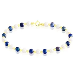 Outlet Histoire d'Or Bracelet Mirjam Or Jaune Perle De Culture