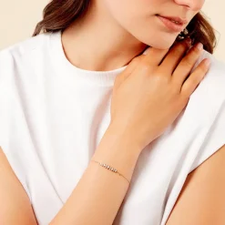 Histoire d'Or Bracelet Monique Argent Jaune Oxyde De Zirconium* Bracelets|Bracelets Fantaisie