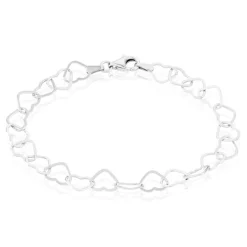 New Histoire d'Or Bracelet Nateba Argent Blanc