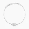 Histoire d'Or Bracelet Nawele Argent Blanc Oxyde De Zirconium* Bracelets|Bracelets Fantaisie