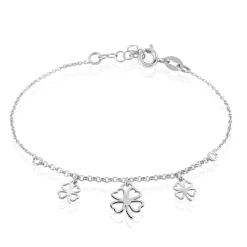 Clearance Histoire d'Or Bracelet Nedira Argent Blanc