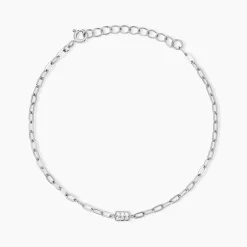 Histoire d'Or Bracelet Nexus Argent Blanc Oxyde De Zirconium* Bracelets|Bracelets Fantaisie