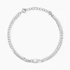 Best Histoire d'Or Bracelet Nexus Argent Blanc Oxyde De Zirconium