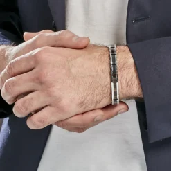 Online JOURDAN Bracelet Nuku Acier Blanc