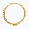 Histoire d'Or Bracelet Numah Acier Jaune* Bracelets|Bracelets Fantaisie
