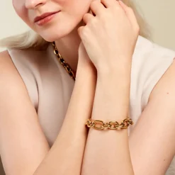 Histoire d'Or Bracelet Oasia Acier Jaune* Bracelets|Bracelets Fantaisie