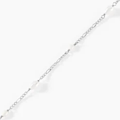 Discount Histoire d'Or Bracelet Onassis Argent Blanc Perle De Culture