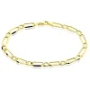 Discount Histoire d'Or Bracelet Ophelio Maille Alternee 1/1 Or Jaune
