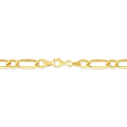 Outlet Histoire d'Or Bracelet Ophelio Maille Alternee 1/1 or jaune