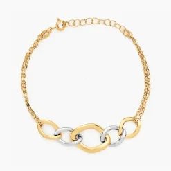 Histoire d'Or Bracelet Or Bicolore Acanthus* Bracelets|Bracelets Maille