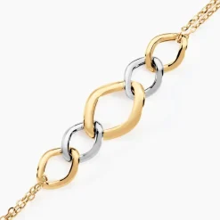 Histoire d'Or Bracelet Or Bicolore Acanthus* Bracelets|Bracelets Maille