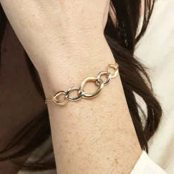 Histoire d'Or Bracelet Or Bicolore Acanthus* Bracelets|Bracelets Maille