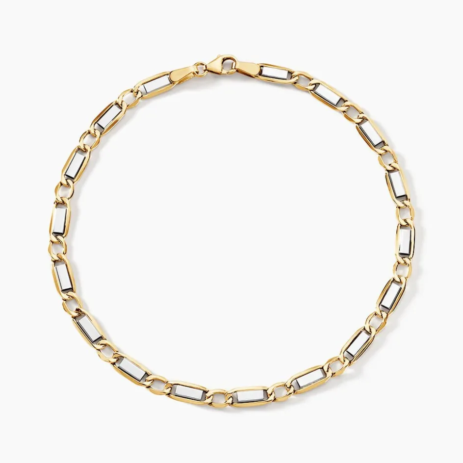 Online Histoire d'Or Bracelet Or Bicolore Danae