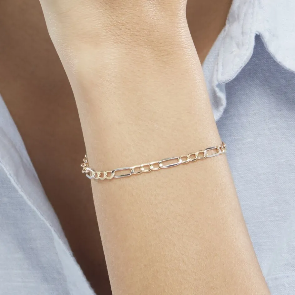 Histoire d'Or Bracelet Maille Alternée 1/3* Bracelets|Bracelets Maille