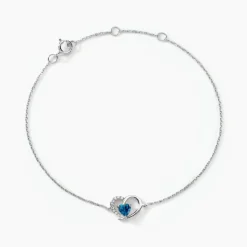 Histoire d'Or Bracelet Or Blanc Eliana Topaze Oxydes* Bracelets