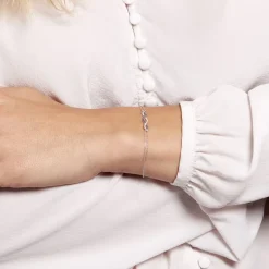 Hot Histoire d'Or Bracelet Or Blanc Maury Saphirs Diamants