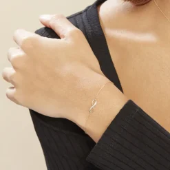 New Histoire d'Or Bracelet Or Jaune Akulina Diamants