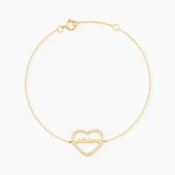 Sale Histoire d'Or Bracelet Or Jaune Derry Oxyde De Zirconium