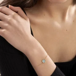 Histoire d'Or Bracelet Or Jaune Florica Amazonite* Bracelets