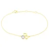 Histoire d'Or Bracelet Or Jaune Helisende Diamants* Bracelets|Bracelets Maille