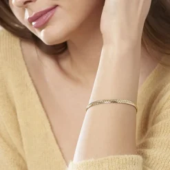 Histoire d'Or Bracelet Or Jaune Izel Maille Anglaise* Bracelets|Bracelets Maille