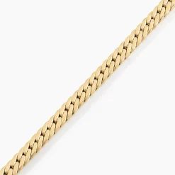 New Histoire d'Or Bracelet Or Jaune Izel Maille Anglaise