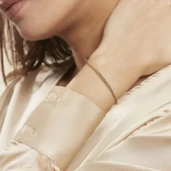 Histoire d'Or Bracelet Or Jaune Izel Maille Anglaise