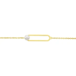 Best Histoire d'Or Bracelet Or Jaune Lucasta Perle De Culture