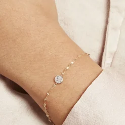 Best Histoire d'Or Bracelet Or Jaune Luminata Diamants