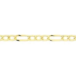 Outlet Histoire d'Or Bracelet Maille Alternée 1/3 or jaune