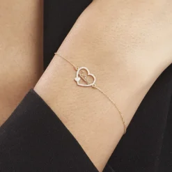 Outlet Histoire d'Or Bracelet Or Jaune Meria