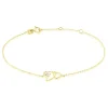 Clearance Histoire d'Or Bracelet Or Jaune Shiela Oxyde