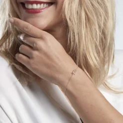 Clearance Histoire d'Or Bracelet Or Jaune Shiela Oxyde