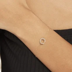 Histoire d'Or Bracelet Or Jaune Tresha Diamants* Bracelets