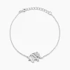 Online Histoire d'Or Bracelet Origami Argent Blanc Oxyde De Zirconium