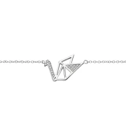 Histoire d'Or Bracelet Origami Argent Blanc Oxyde De Zirconium* Bracelets|Bracelets Fantaisie