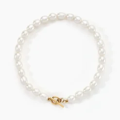 New Histoire d'Or Bracelet Osheen Or Jaune Perle De Culture