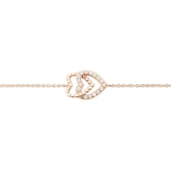 Sale Histoire d'Or Bracelet Ottavia Argent Rose Oxyde De Zirconium