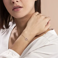 Sale Histoire d'Or Bracelet Ottavia Argent Rose Oxyde De Zirconium