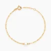 Outlet Histoire d'Or Bracelet Paolina Or Jaune Perle De Culture