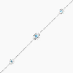 Discount Histoire d'Or Bracelet Parad'eyes Argent Blanc