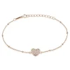 Histoire d'Or Bracelet Pascual Argent Met Rose Oxyde De Zirconium* Bracelets|Bracelets Fantaisie