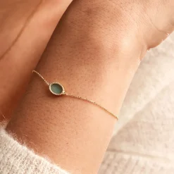 Histoire d'Or Bracelet Pernia Or Jaune Amazonite* Bracelets