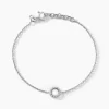 Clearance Histoire d'Or Bracelet Peytone Argent Blanc