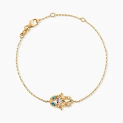 Histoire d'Or Bracelet Plaqué Or Jaune Eumelia Oxydes De Zirconium* Bracelets|Bracelets Fantaisie