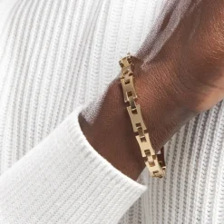 Histoire d'Or Bracelet Plaqué Or Jaune Stefano* Bracelets|Bracelets Maille