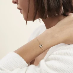 Hot Histoire d'Or Bracelet Plaqué Or Jaune Simao Oxydes De Zirconium