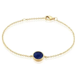 Hot Histoire d'Or Bracelet Plaqué Or Neassasodalite